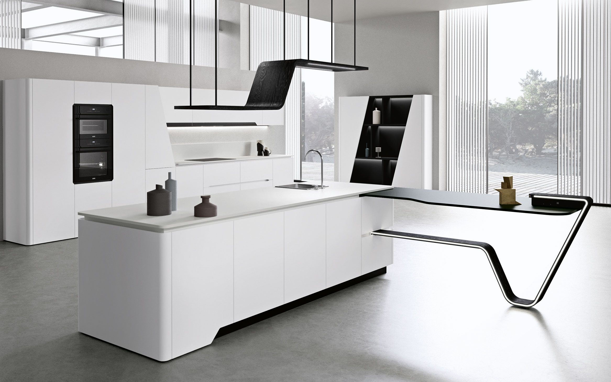 Snaidero America Italian Design Kitchens. Model Vision